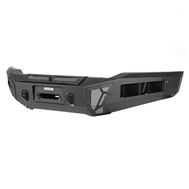 Ford F-150 Bumper - Front - Go Rhino - BR6, Winch-Ready - Textured Black - `17-`20
